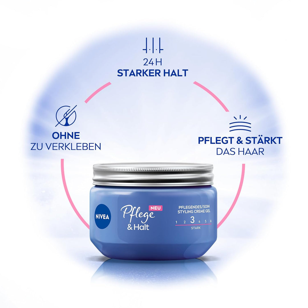 Nivea Care & Halt Styling Cream Gel - 150 ml |  نيفيا كريم جل تصفيف الشعر- 150 مل