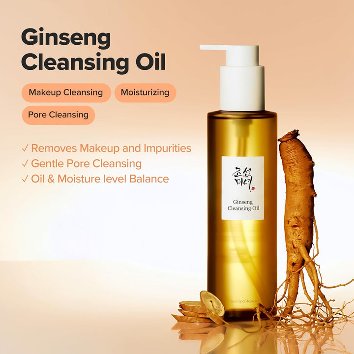 Beauty of Joseon Ginseng Cleansing Oil - 210ml | بيوتي اوف جيسون غسول زيتي - 210 مل
