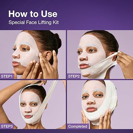 Numbuzin NAD Bio Lifting Full Cover Facial Mask - 4 sheets | نمبوزين ماسك ورقي للوجه - 4 قطع