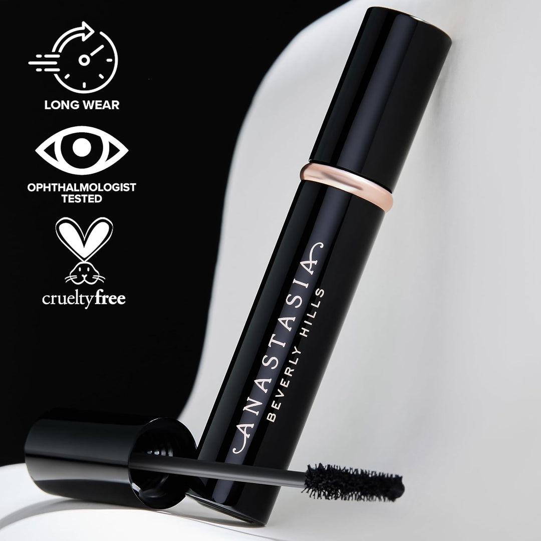 ANASTASIA BEVERLY HILLS Lash Sculpt Lengthening & Volumizing Mascara - 10ml | أنستازيا بيڤرلي هيلز – ماسكارا لَاش سكلبت لإطالة وتكثيف الرموش – 10 مل