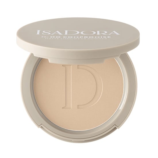 Isadora The No Compromise Matte Longwear Powder - 8g | ايزادورا بودرة مضغوطة بلمسة مطفية و تغطية عالية - 8 غرام