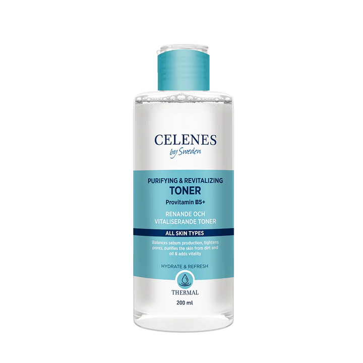 Celenes by Sweden Purifying & Revitalizing Toner Provitamin B5+ - 200ml | سيلينس تونر منقي بالبروفيتامين ب5 - 200 مل