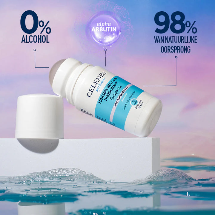 Celenes by Sweden Mineral Roll-On Tannforsen Whitening Effect - 75ml | سيلينس مزيل تعرق رول اون معدني و مفتح - 75 مل