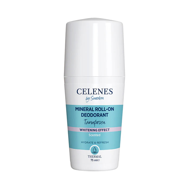 Celenes by Sweden Mineral Roll-On Tannforsen Whitening Effect - 75ml | سيلينس مزيل تعرق رول اون معدني و مفتح - 75 مل