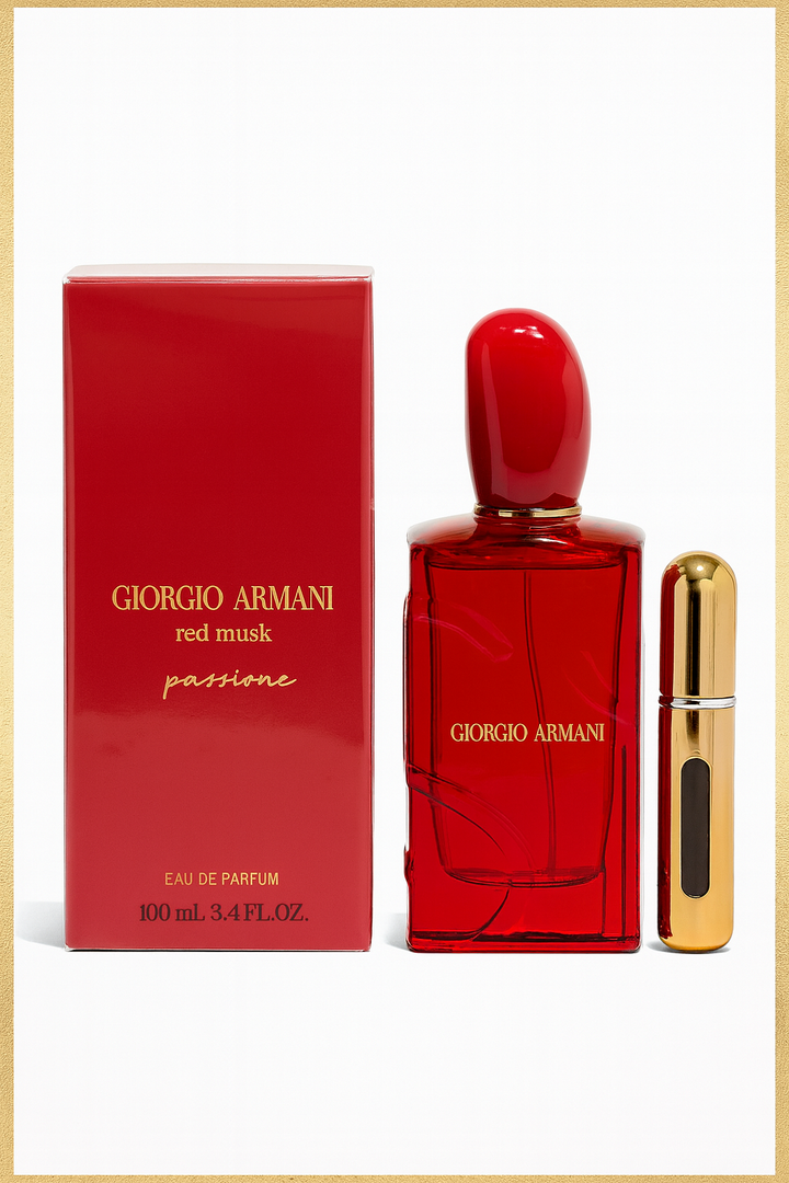 ARMANI Sample SI PASSIONE RED MUSK 5ML | عينة عطر جورجيو ارماني سي باشن ريد مسك للنساء 5 مل
