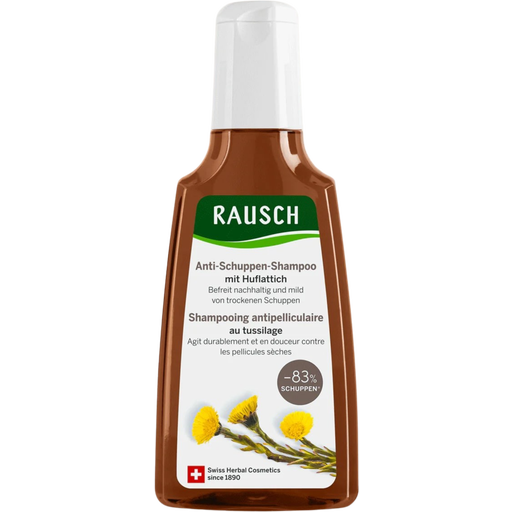 RAUSCH Anti-Dandruff Shampoo with Coltsfoot - 200ml | راوش شامبو ضد القشرة بنبتة النفل - 200 مل
