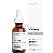 The Ordinary Salicylic Acid 2% Anhydrous Solution Serum - 30ml | ذا أورديناري سيروم ساليسيليك اسيد - 30 مل