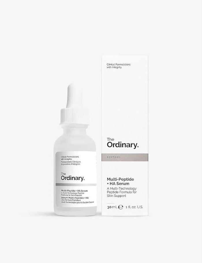 The Ordinary Multi Peptide + HA Serum - 30ml | ذا اورديناري سيروم البيبتيد و هيلورنيك اسيد - 30 مل