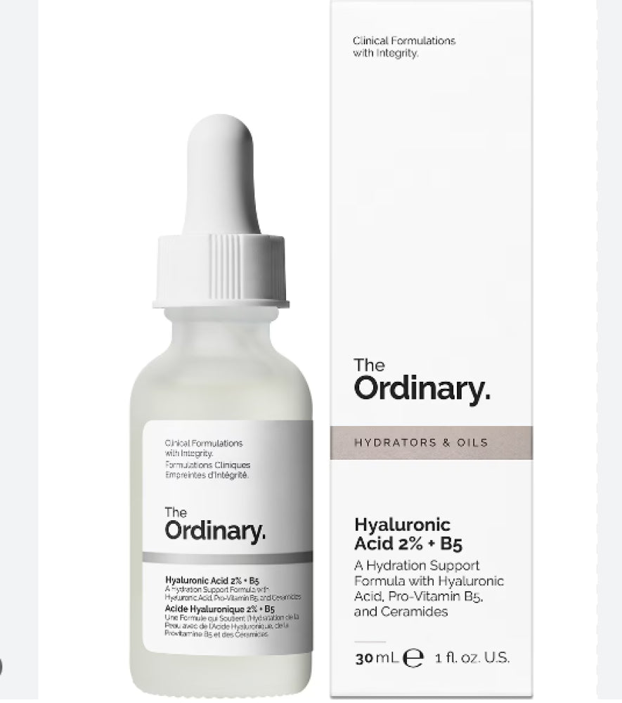 The Ordinary Hyaluronic Acid 2% + B5| ذا أورديناري سيروم هيالورنيك اسيد2%