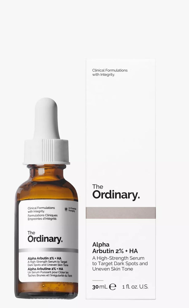 The Ordinary Alpha Arbutin 2% + HA Facial Correcting Serum  -30 ml| ذا أورديناري سيروم الفا اروبوتين +هيالورنيك اسيد -30 مل