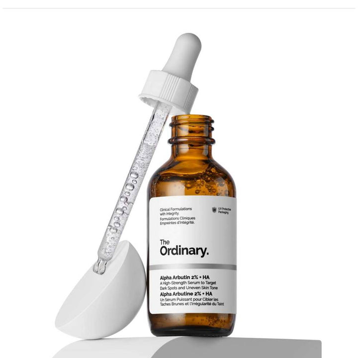 The Ordinary Alpha Arbutin 2% + HA - 60ml | ذا اورديناري سيروم ألفا أربوتين وهيالورونيك اسيد - 60 مل