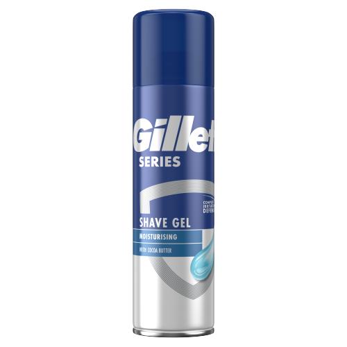 Gillette Series Shaving Gel Moisturizing - 200ml  | جيليت جل الحلاقة المرطب - 200 مل