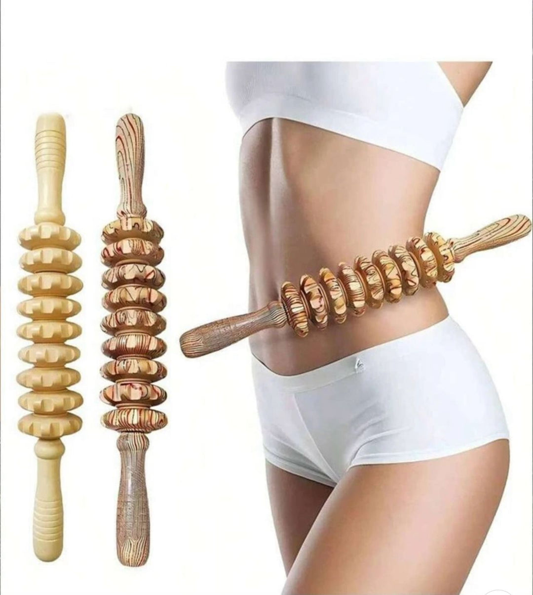 Wooden Massage Cylinder | اسطوانة خشبية للتدليك
