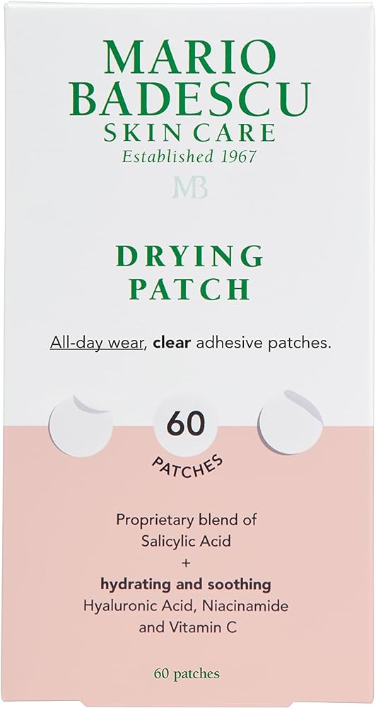 MARIO BADESCU Drying Patch - 60pcs | ماريو باديسكو لصاقات شفافة لتجفيف الحبوب - 60 قطعة
