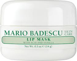 MARIO BADESCU Lip Mask with Acai and Vanilla - 14g | ماريو باديسكو ماسك للشفاه بالفايليا - 14 غرام