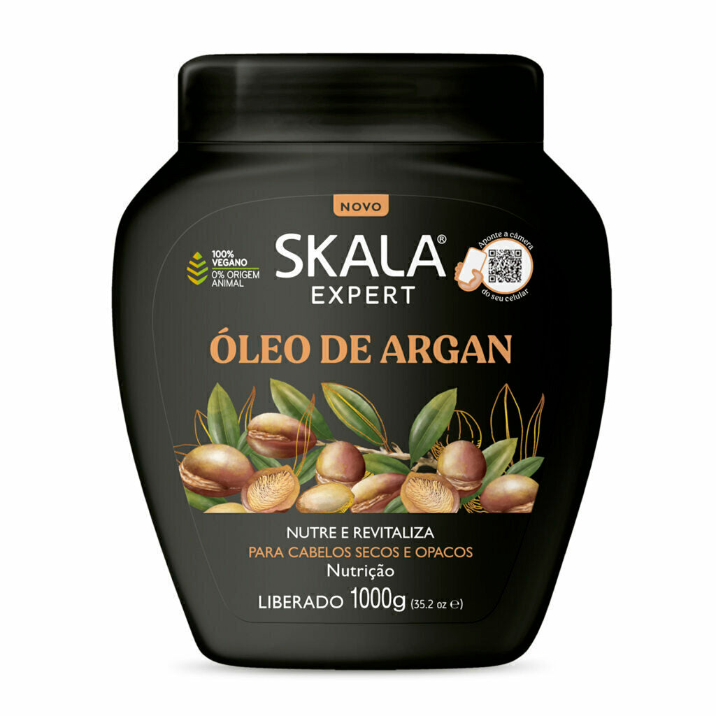 Skala Oleo De Argan Creme - 1000g | سكالا كريم للشعر الجاف والباهت بزيت الارغان - 1000 غرام