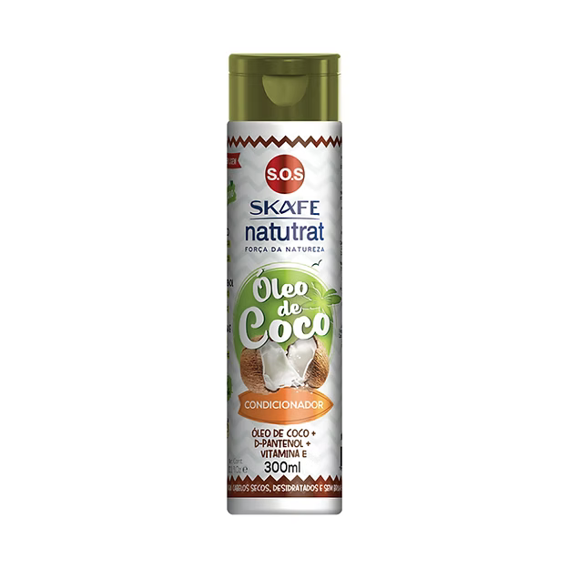SKAFE Natutrat Forca De Natureza  Oleo De Coco Condicionador -300ml |بلسم زيت جوز الهند 300 مل سكاف
