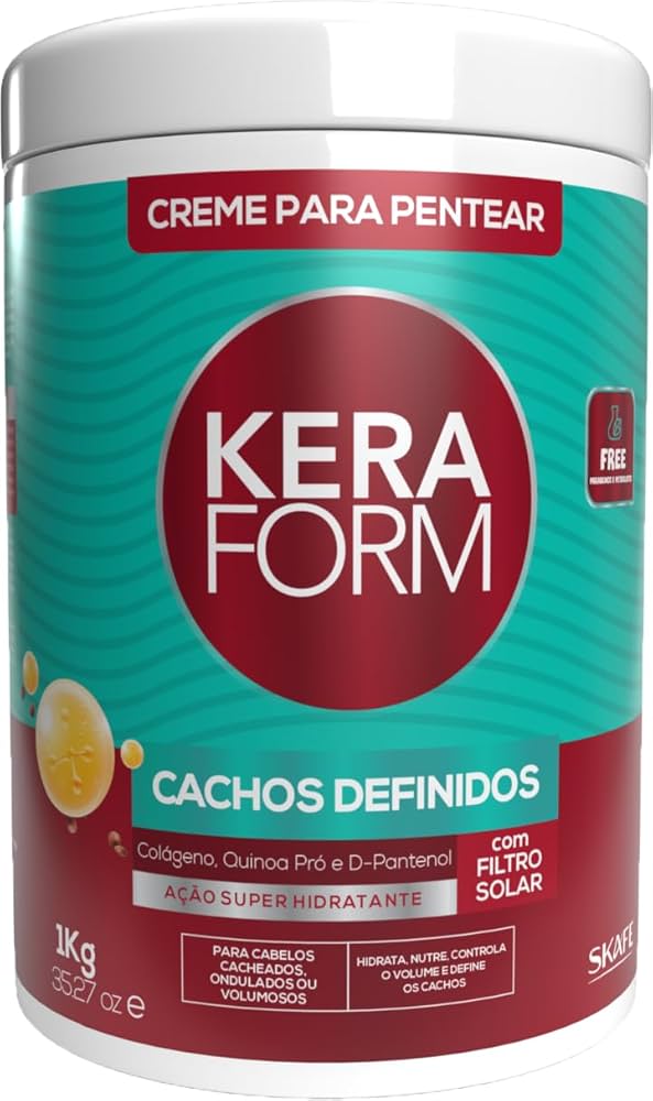 SKAFE KERAFORM CACHOS DEFINIDOS - 1000g | سكاف كريم تصفيف الشعر - 1000 غرام