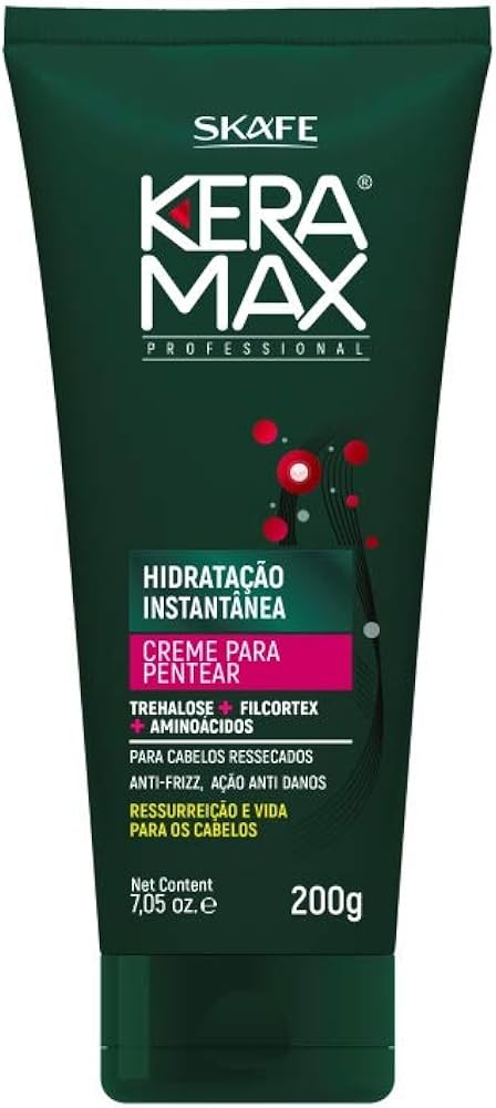 SKAFE Kera Max Brushing Cream Instant Hydration - 200g | سكاف كريم تصفيف و ترطيب الشعر - 200 غرام