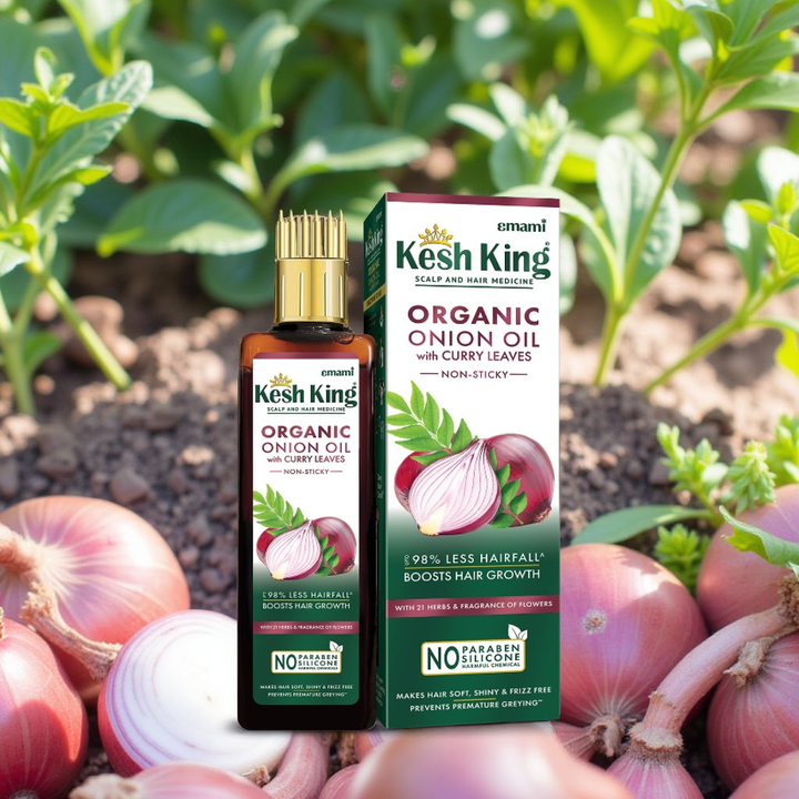 Kesh King Ayurvedic Onion Oil - 200ml | كيش كينغ زيت البصل الايورفيدا - 200 مل