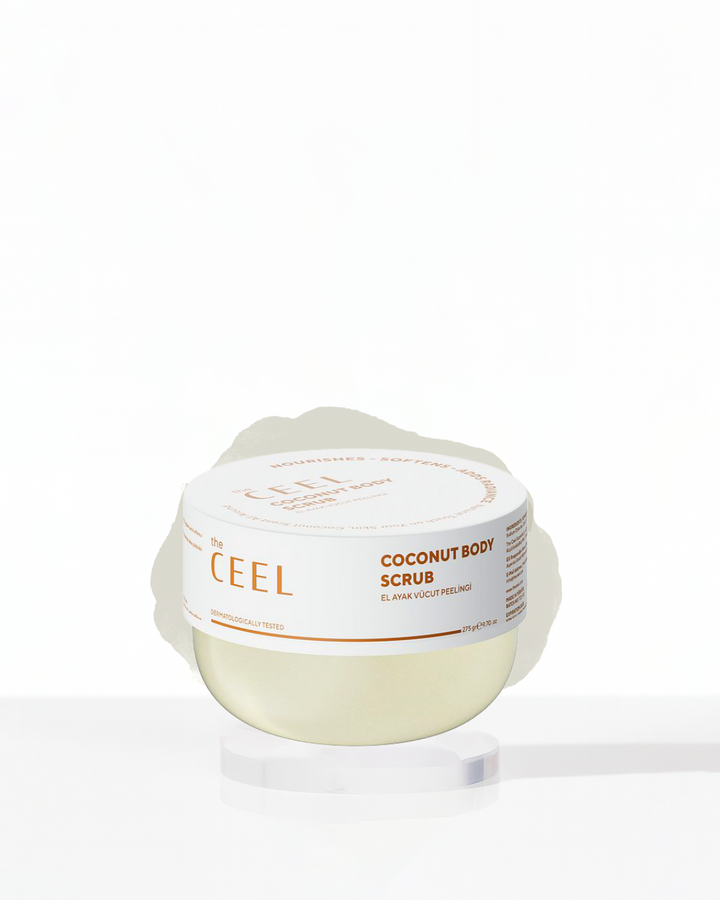 the CEEL Coconut Body Scrub - 275g | ذا سيل مقشر للجسم بزيت جوز الهند - 275 غ