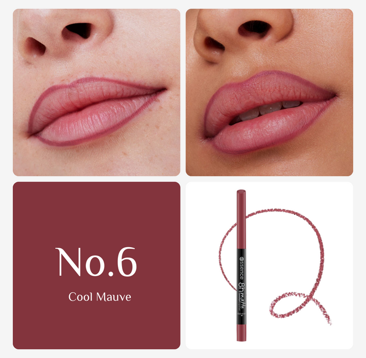 Essence 8H Matte Comfort Lipliner | ايسنس محدد شفاه مات