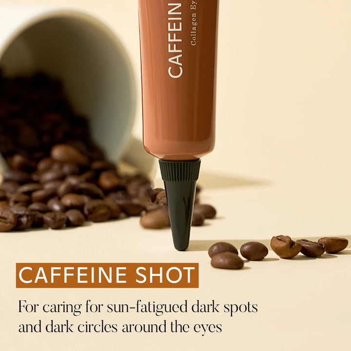 SHAISHAISHAI Caffeine Shot Collagen Eye Cream - 30g | شايشايشاي كريم تحت العين بالكافيين والكولاجين - 30 غ