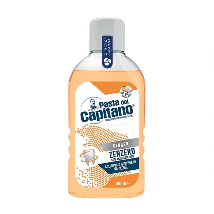 CAPITANO Mouthwashes Ginger - 400ml | كابيتانو غسول للفم بالزنجبيل - 400 مل