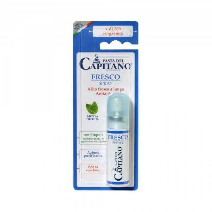 CAPITANO Mouth Spray Cold Mint - 15ml | كابيتانو رذاذ الفم المنعش بالنعنع - 15 مل