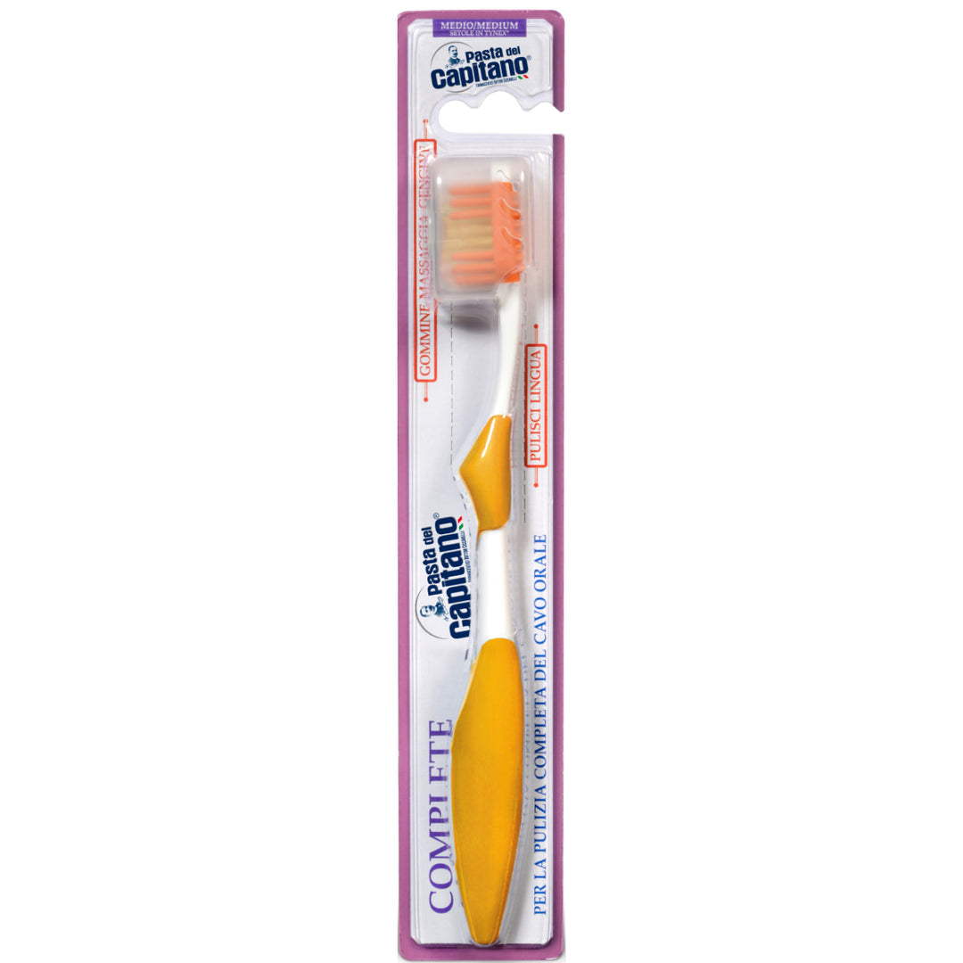 Capitano Complete Toothbrush - Medium | كابيتانو فرشاة أسنان - ميديوم