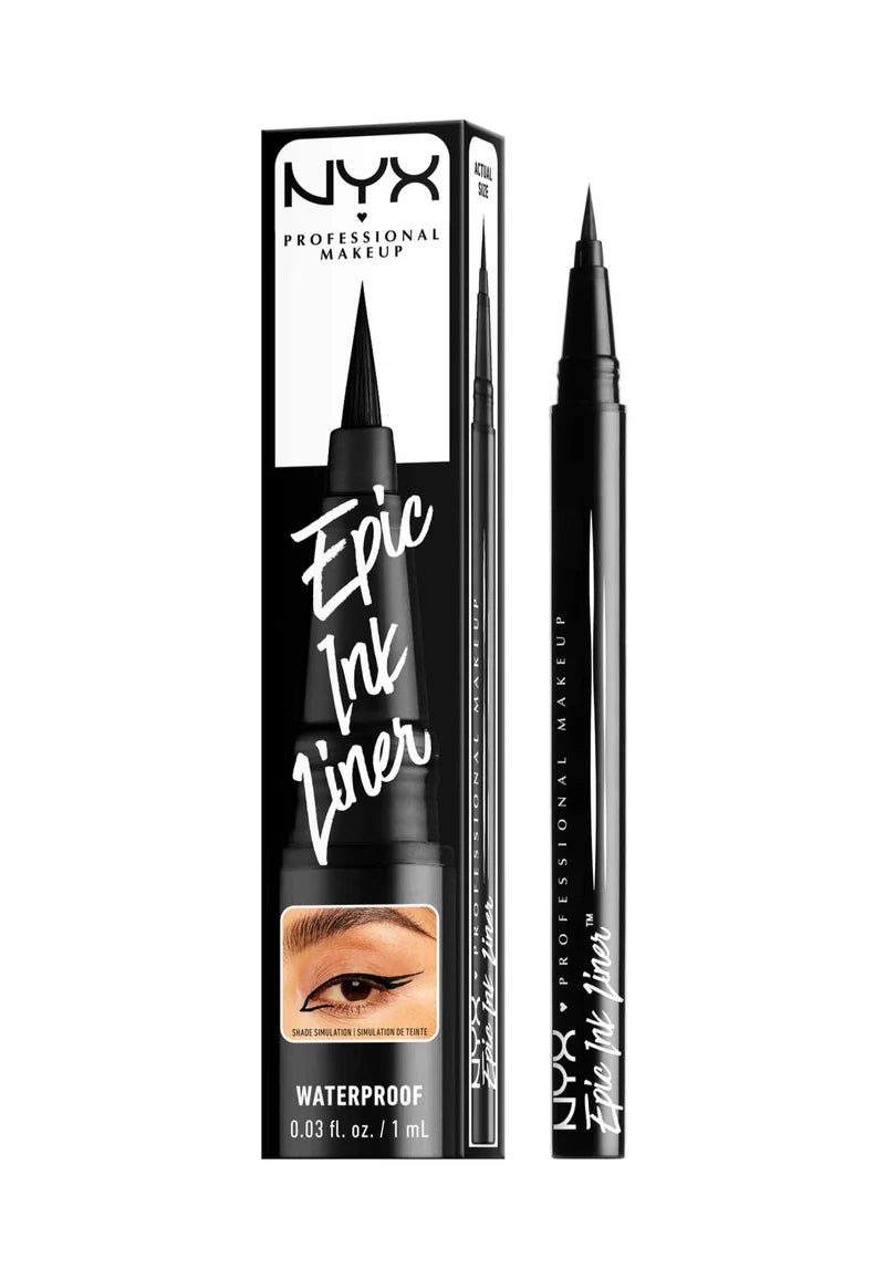 NYX Epic Ink Waterproof Liner - 1ml | ان واي اكس ايلاينر سائل ضد الماء - 1 مل