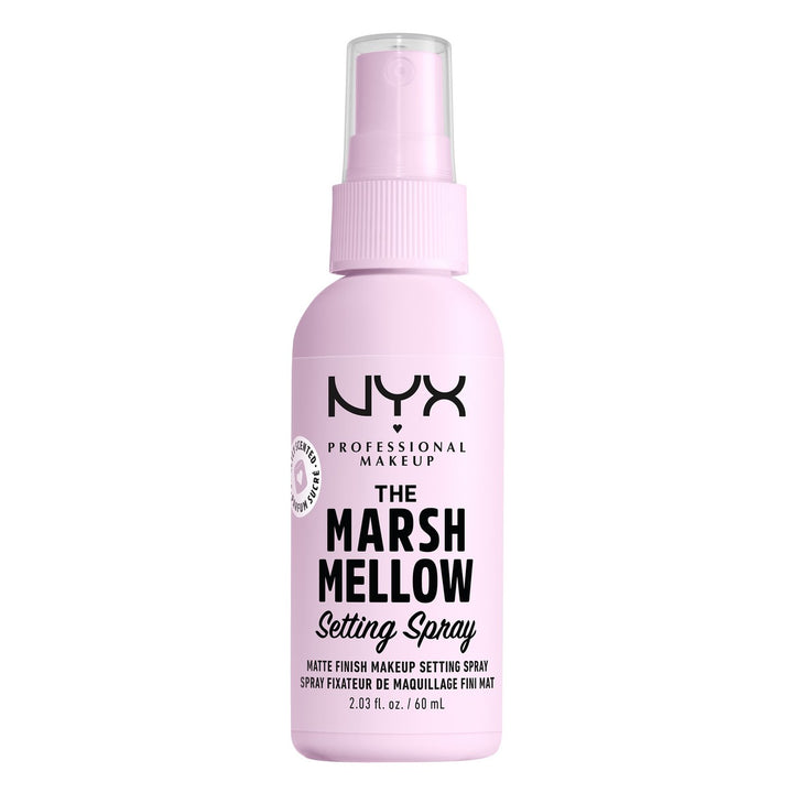 NYX The Marshmellow Matte Finish Makeup Setting Spray - 60ml|ان واي اكس بخاخ تثبيت المكياج مارشميلو  -60 مل