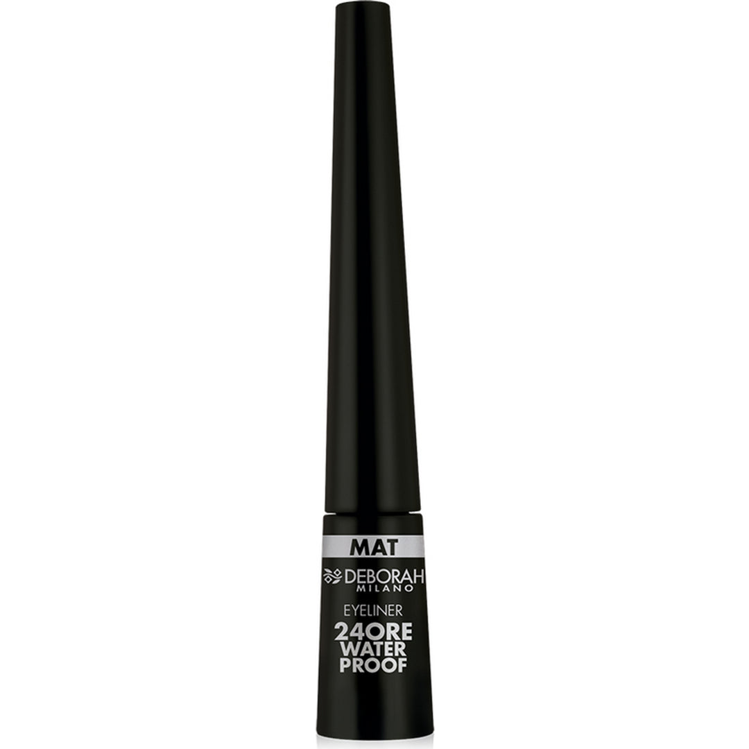 Deborah 24ore Eyeliner Waterproof Mat - Black | ديبورا ايلاينر أسود مات سائل لمدة 24 ساعة مقاوم للماء