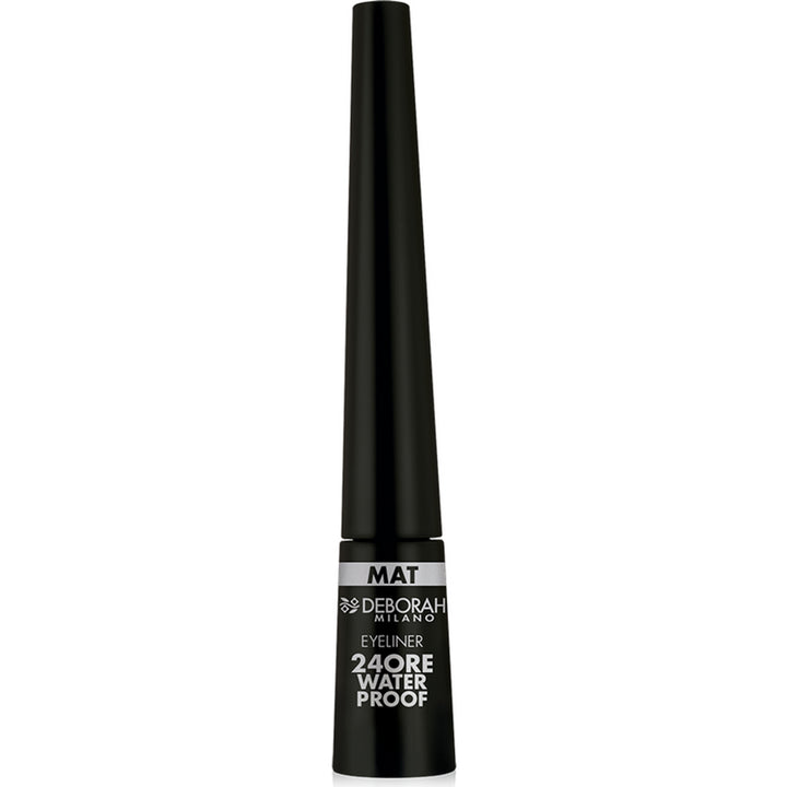 Deborah 24ore Eyeliner Waterproof Mat - Black | ديبورا ايلاينر أسود مات سائل لمدة 24 ساعة مقاوم للماء