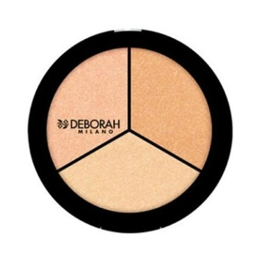 DEBORAH Trio Highlighter Palette - 5g | ديبورا باليت هايلايتر للوجه