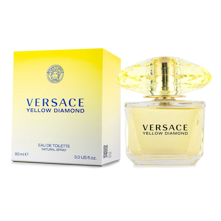 VERSACE YELLOW DIAMOND EDT 90ML | عطر فيرساتشي يلو دايموند للنساء 90 مل