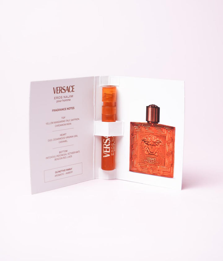 VERSACE EROS NAJIM PARFUM - 1ml | عينة عطر فيرزاجي ايروس نجم بارفيوم للرجال 1 مل
