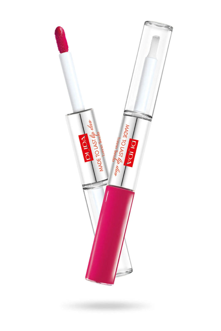 Pupa Made To Last Lip Duo - 4mlx2 | بوبا أحمر شفاه ثنائي - 4 مل