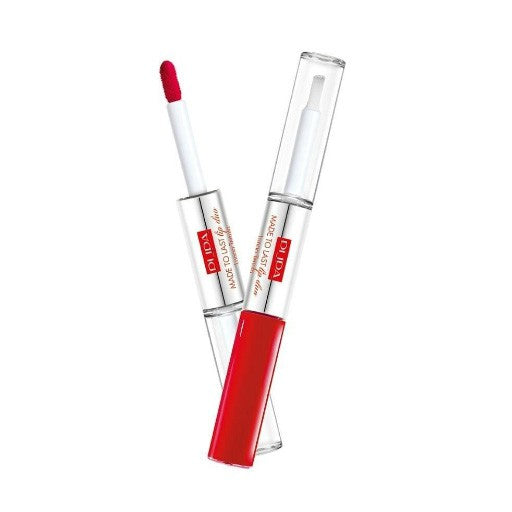 Pupa Made To Last Lip Duo - 4mlx2 | بوبا أحمر شفاه ثنائي - 4 مل