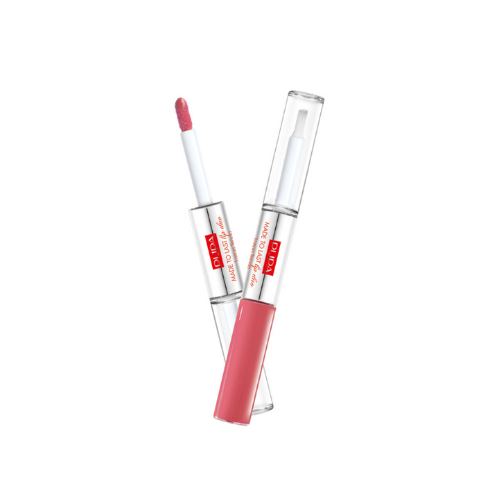 Pupa Made To Last Lip Duo - 4mlx2 | بوبا أحمر شفاه ثنائي - 4 مل
