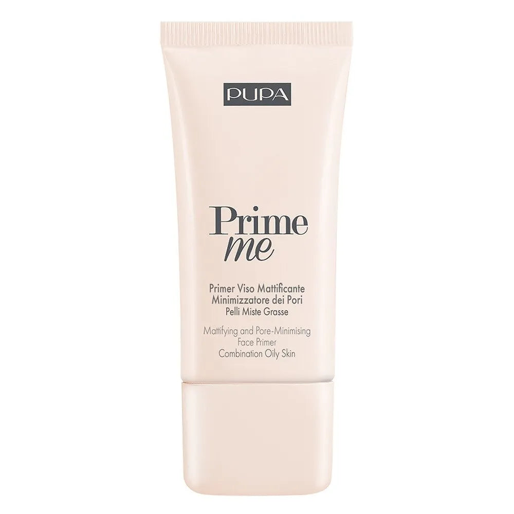 Pupa Prime Me Mattifying & Pore Minimising Face Primer - 30ml | بوبا برايمر للبشرة الدهنية بتأثير مطفي - 30 مل