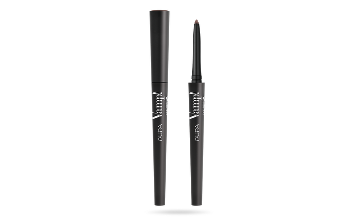 Pupa Waterproof 2 in 1 pencil: eyeliner and kajal - 0.35g | بوبا قلم كحل + ايلاينر ضد الماء - 0.35 غرام