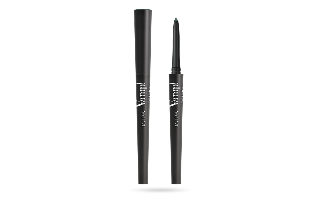 Pupa Waterproof 2 in 1 pencil: eyeliner and kajal - 0.35g | بوبا قلم كحل + ايلاينر ضد الماء - 0.35 غرام
