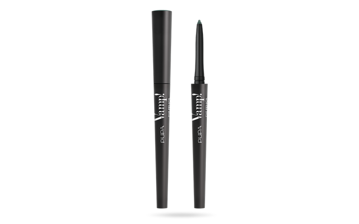 Pupa Waterproof 2 in 1 pencil: eyeliner and kajal - 0.35g | بوبا قلم كحل + ايلاينر ضد الماء - 0.35 غرام