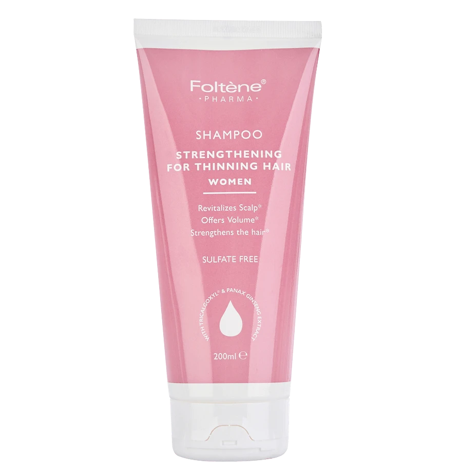 Foltene Pharma Hair Strengthening Shampoo for Women – 200ml |فولتن فارما شامبو تقوية الشعر للنساء - 200 مل