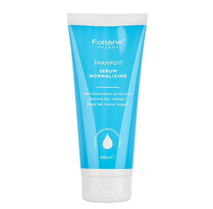 Foltene Pharma Sebum Normalizing Shampoo for Oily Hair – 200ml | فولتين فارما زهم تطبيع الشامبو للشعر الزيتي - 200 مل