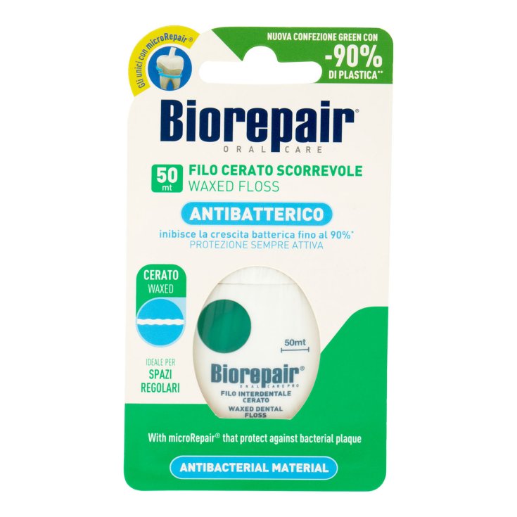 Biorepair Filo Cerato Scorrevole Waxed Floss 50 mt