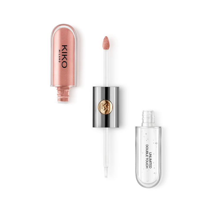 KIKO Unlimited Double Touch - 2x3 ml |  كيكو أحمر شفاه سائل و غلوس - 2x3 مل