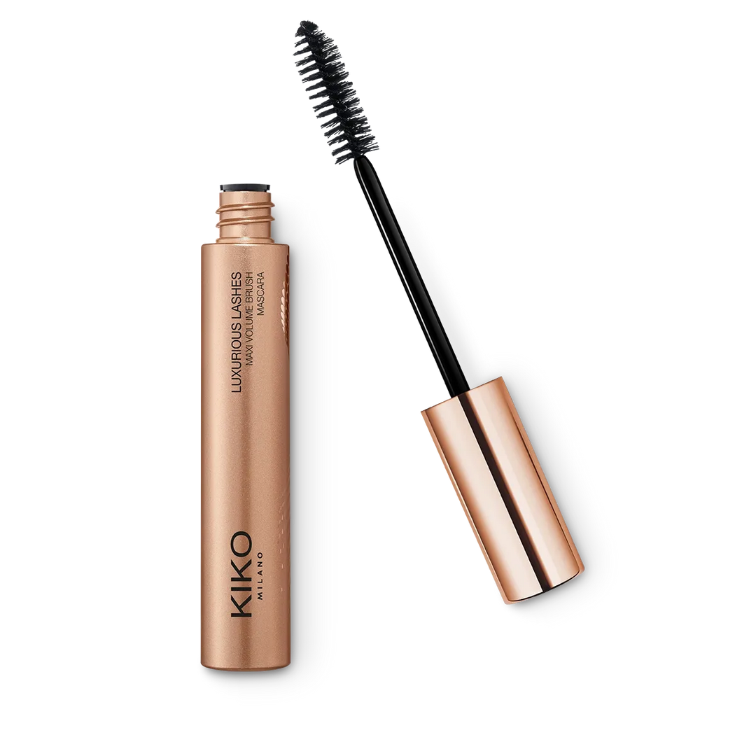 KIKO luxurious lashes maxi volume brush mascara - 12ml | كيكو ماسكارا لاعادة تشكيل الرموش - 12 مل