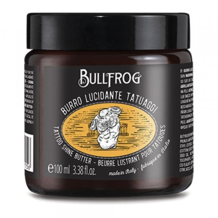 Bullfrog Crème tatouage Bullfrog Tattoo Shine Butter - 100ml | بولفروغ زبدة الجسم للعناية بالوشم - 100 مل